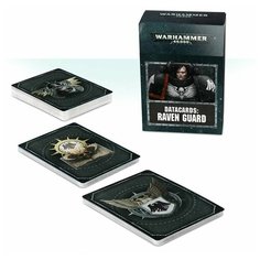 Датакарты Raven Guard для настольной игры Warhammer 40000 восьмой редакции - на английском языке Games Workshop