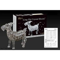 Конструктор 3D Shantou объемный "Козлик" кристалл (9063)