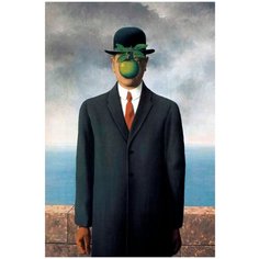 Картина по номерам на холсте Рене магритт - 1 40 x 60