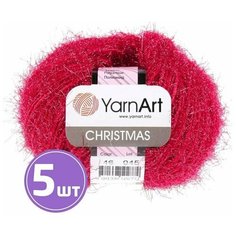 Пряжа YarnArt Christmas (46), гранат, 5 шт. по 50 г