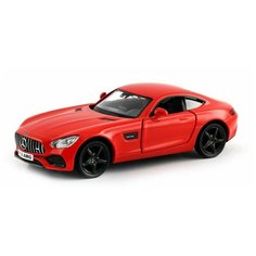 Машинка металлическая Uni-Fortune RMZ City Mercedes-Benz GT S AMG 2018, красный, 1 шт
