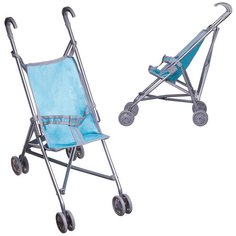 Прогулочная коляска ABtoys K0128 светло-голубой