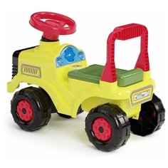 Машинка детская "Трактор" желтый (уп.2) М4943 г. Октябрьский Alternativa