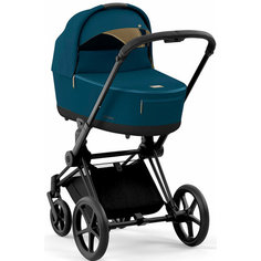 Cybex Коляска для новорожденных Priam IV (Mountain Blue на шасси Matt Black)