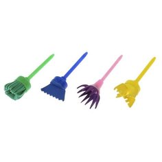 Набор инструментов для краски 4 шт, цвета микс Noname