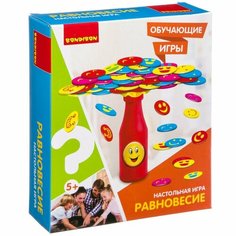 Обучающие игры Bondibon Настольная игра "равновесие", BOX 14.2x4x17.2