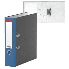 Папка-регистратор А4, 70 мм Original, собранная, мраморная, синяя, металлический кант, картон 2 мм, вместимость 450 листов Erich Krause