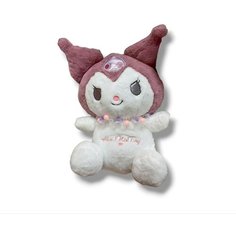 Мягкая игрушка Куроми из аниме 30 см коричнево-белая китай