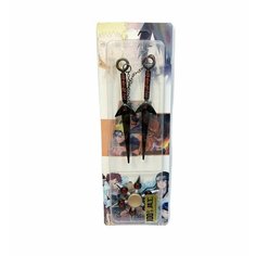 Игровой набор игрушечные Хирайшин Кунай на цепи с красным спиннером