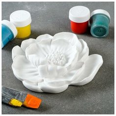 Фигура под роспись "Цветок №3" 15х14см, с подвесом Хорошие сувениры