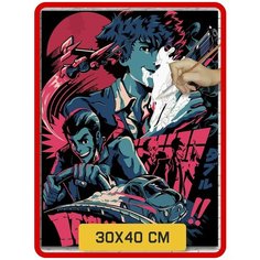 Картина по номерам на холсте Аниме Ковбой Бибоп - 7768 В 30x40