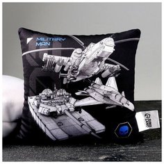 Подушка антистресс MILITARY MAN, 26 х 24 см (1 шт.) Pro Market