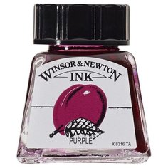 Winsor & Newton Тушь художественная, 14 мл, пурпурный