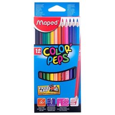 Цветные карандаши "Color Peps", 12 цветов Maped