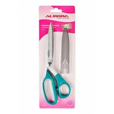 Ножницы серии "Профи" портновские профессиональные с защитным колпачком, 23см Aurora