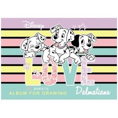 Альбом для рисования "Disney. Далматинцы", А4, 30 листов Hatber