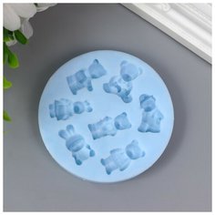 Молд "Игрушки" 2,5х1,3 см микс 7379189 Арт Узор