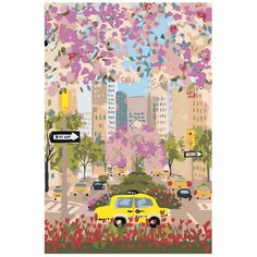 Картина по номерам, "Живопись по номерам", 80 x 120, Z-NA9