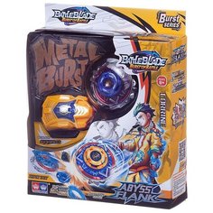 Игра настольная Junfa Волчок "Battle blade. Abyss Flank "Corrine" с синей сердцевиной и желтым пусковым устройством, 23х19х6 см