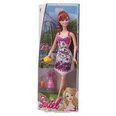 Игр. наб. Хозяюшка, в компл. кукла 29см, предм. 3шт, кор. Наша Игрушка