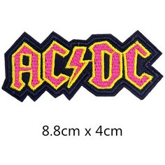 Нашивка Заплатка Шеврон Текстильный патч группа AC/DC