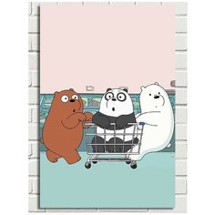 Картина по номерам мультфильм Вся правда о медведях - 8709 В 60x40