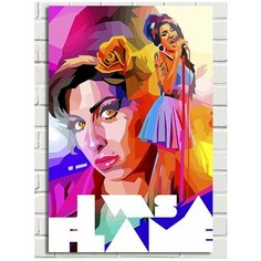 Картина по номерам Музыка Эми Уайнхаус - 8366 В 60x40