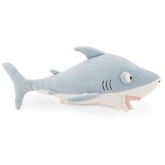 Мягкая игрушка Orange Toys Ocean Collection Акула Эдвин, 130 см, серый/белый