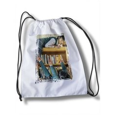 Мешок для cменной обуви сериалы All of us are dead сериал, корея, нетфликс, зомби, школа, кровь, тинейджеры, молодежь - 30697 Brut Bag