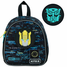 Рюкзак KITE "Kids.Transformers", 22*20*9см, 1 отд, уплотн. спинка , мужcк.