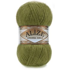 Пряжа для вязания ALIZE Angora Gold, 100г, 550м (80%акрил, 20%шерсть) ТУ, 5 мотков