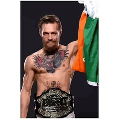 Картина по номерам на холсте Спорт Конор Макгрегор - 351 40X60