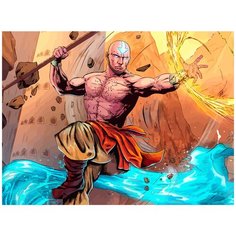 Картина по номерам на холсте Аниме Аватар 5464 40x30