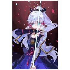 Картина по номерам на холсте Игра Genshin impact 5932 40x60