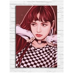 Картина по номерам на холсте Музыка KPOP Blackpink Lisa - 6079 В 20x30