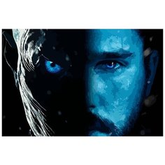 Картина по номерам на холсте Сериал GOT Game of Thrones Игра престолов - 6123 Г 60x40