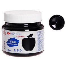 Гуашь банка "Я - Художник!", 500 мл, черная./В упаковке шт: 1 Невская палитра