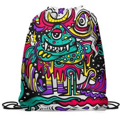 Сумка-мешок для обуви с принтом Gorolla