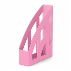 Лоток для бумаг вертикальный 75 мм, ErichKrause Office, Pastel, розовый