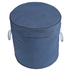 Контейнер для хранения игрушек, ящик для хранения вещей, органайзер складной ZDK Homium, синий, с ковриком 30*30см,