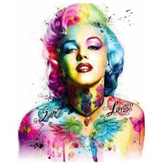 Алмазная мозаика “Мерлин Монро” 46х66см. Lefulan