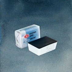 Акварель «Белые ночи», Кобальтовая дымка №560, кювета 2,5 мл Невская палитра