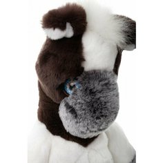 Мягкая игрушка лошадка из натурального меха кролика рекс Holich Toys
