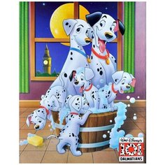 Картина по номерам 101 далматинец 40х50 см АртТойс