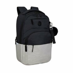 Рюкзак GRIZZLY RD-341-2 черный-серый, 27,5х43х16