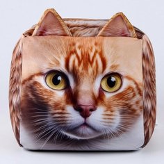 Игрушки mni mnu Антистресс кубы «кот», рыжий