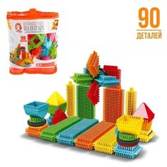 Конструктор игольчатый BRISTLES, 90 деталей No Brand