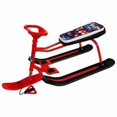 Nika Kids Снегокат «Тимка Спорт 1+ с галактическим роботом», ТС1+/ГР