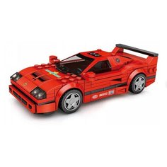 Конструктор / гоночная машина / модель Ferrari F40 / 318 деталей, красная Sembo Block
