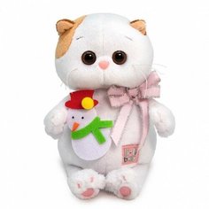 Мягкая игрушка «Ли-Ли Baby с игрушкой снеговик», 20 см Basik&Co